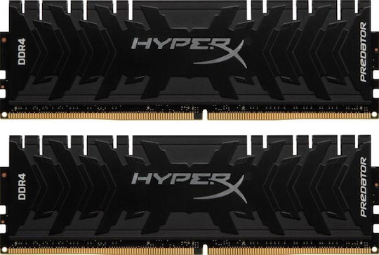 HyperX Predator 32GB DDR4 RAM с 2 модула (2x16GB) и Скорост 2666 за Настолен Компютър