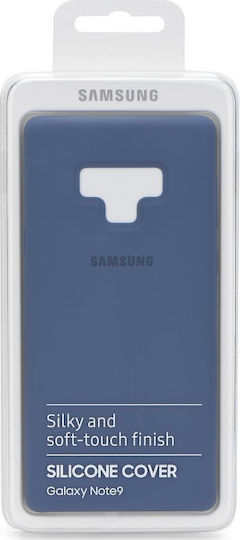 Samsung Cover Back Cover Σιλικόνης Μπλε (Galaxy Note 9)