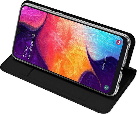 Dux Ducis Skin Pro Synthetic Leather Book Black (Galaxy A70)
