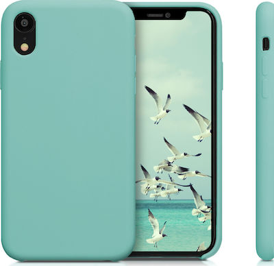 KWmobile TPU Umschlag Rückseite Silikon Türkis (iPhone XR) 45910.50