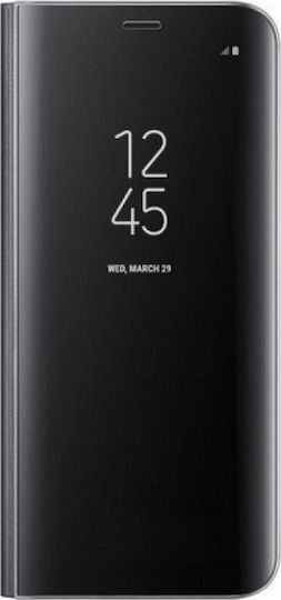 Hurtel Clear View Book Plastic Negru (Xiaomi Mi 9)