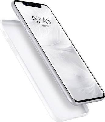 Spigen AirSkin Silicone Back Cover Transparent (iPhone X / Xs)