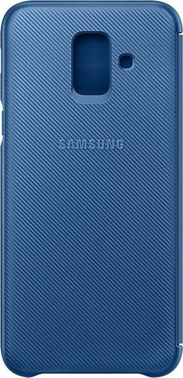 Samsung Book Synthetic Leather Blue (Galaxy A6 2018) WW