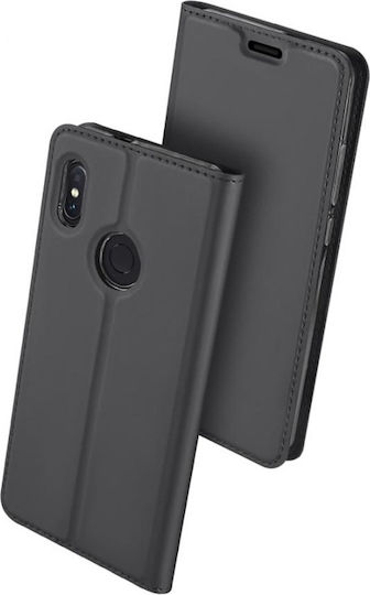Dux Ducis Skin Pro Книга Изкуствена кожа Черен (Galaxy A40)