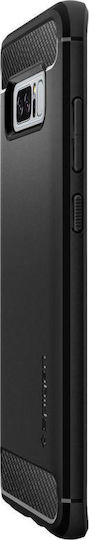 Spigen Rugged Armor Back Cover Σιλικόνης Μαύρο (Galaxy Note 8)