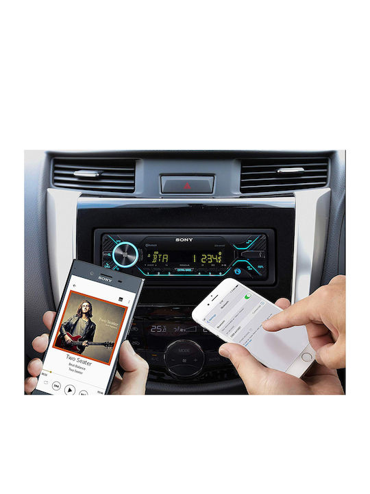 Sony Ηχοσύστημα Αυτοκινήτου 1DIN (Bluetooth/USB) με Αποσπώμενη Πρόσοψη