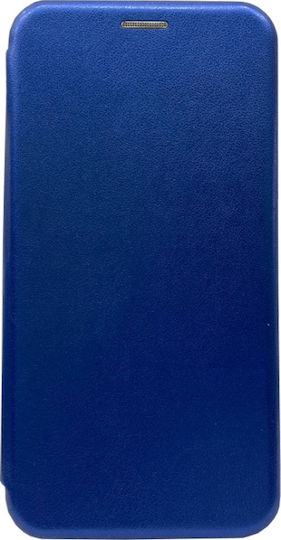 Book Δερματίνης Μπλε (Redmi Note 8 Pro)