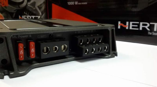 Hertz Car Audio Amplifier ML Power 4 4 Channels (D Class)