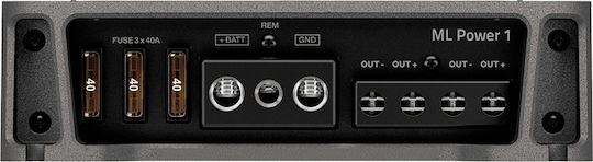 Hertz Car Audio Amplifier ML Power 1 1 Channel (D Class)