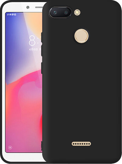 Forever Back Cover Silicon Negru (Redmi 6a)