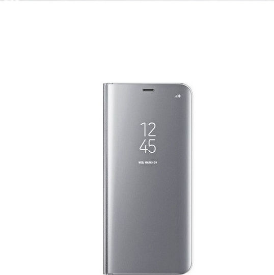 Hurtel Clear View Buchen Sie Kunststoff Silber (Redmi Note 7 / 7 Pro)