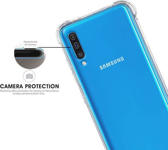 Hurtel Back Cover Silicon 0.5mm Transparent (Galaxy A70)