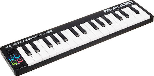 M-Audio Midi Keyboard Keystation Mini 32 MK3 with 32 Keyboard Black