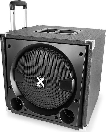 Vonyx VX800BT 170.102 Set with Powered PA Speakers with Woofer 12" 44x43x43cm.
