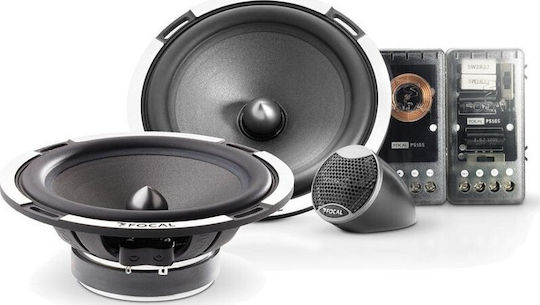 Focal Car Speaker Set PS 165 V Separate 6.5" with 80W RMS (2 Way)