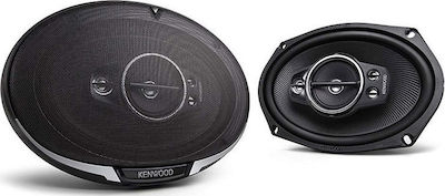 Kenwood KFC-PS6995 Set Car Oval Speakers 6x9" 650W RMS (3 Way)