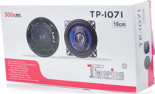 Tiaoping TP-1071 Σετ Ηχεία Αυτοκινήτου 4" (2 Δρόμων)