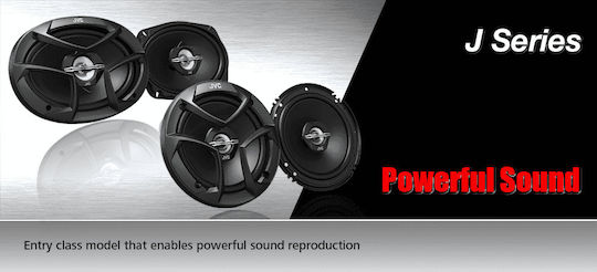 JVC CS-J6930 Σετ Ηχεία Αυτοκινήτου 6x9" με 45W RMS (3 Δρόμων)