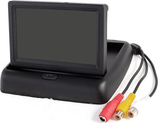 4.3" Car Screen Αναδιπλούμενη for Dashboard Universal