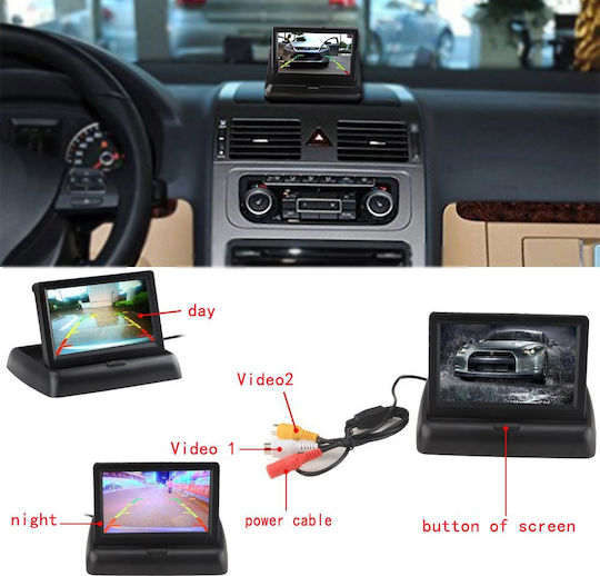 S43 Monitor 4.3" for Car Dashboard Universal