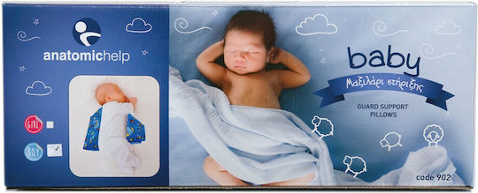 Anatomic Help Guard Support Baby Anti-Roll Pillow Blue
