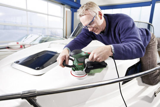 Bosch PEX 400 AE Exzenterschleifer 125mm Elektrisch mit Geschwindigkeitsregelung und mit Absaugsystem