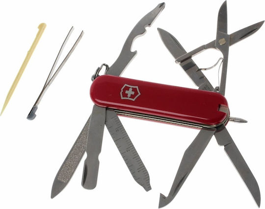 Victorinox Minichamp Cuțit Elvețian cu 18 Instrumente Roșu
