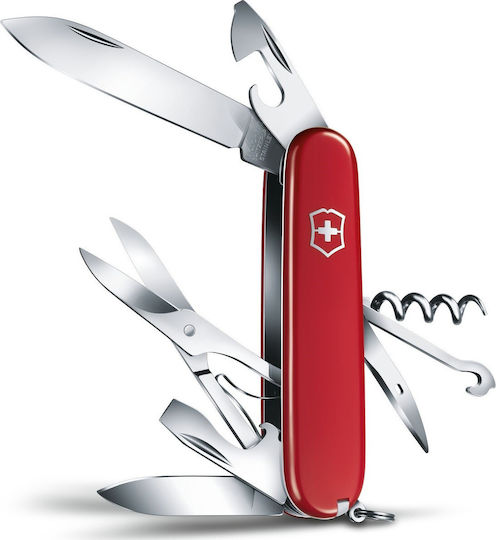 Victorinox Climber Cuțit Elvețian cu 10 Instrumente Roșu