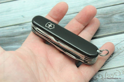 Victorinox Huntsman Swiss Army Knife Total Length 9.1pcs with Blade made of Stainless Steel