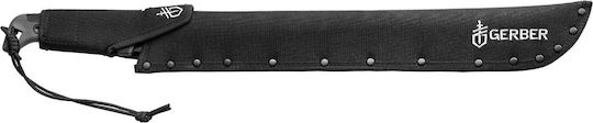 Gerber Gator Machete Black in Sheath
