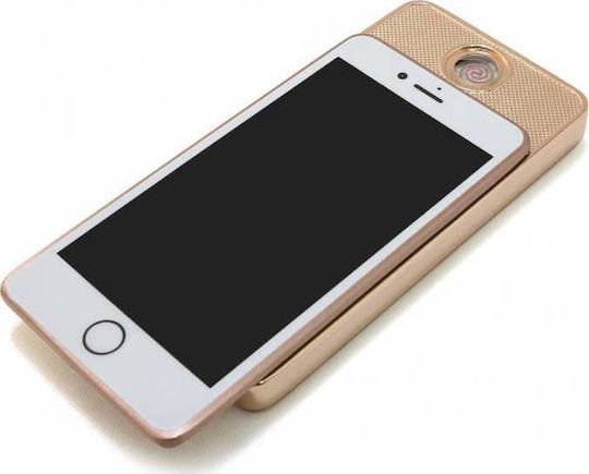Αναπτήρας USB Πυράκτωσης Iphone Αντιανεμικός Αναπτήρας Ηλεκτρικός σε Ροζ χρώμα