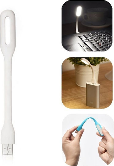 Carpower LED USB Light White σε Λευκό Χρώμα