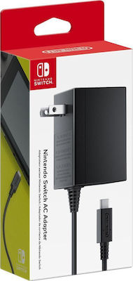 Nintendo Switch AC Adapter Τροφοδοσία για Switch Μαύρο