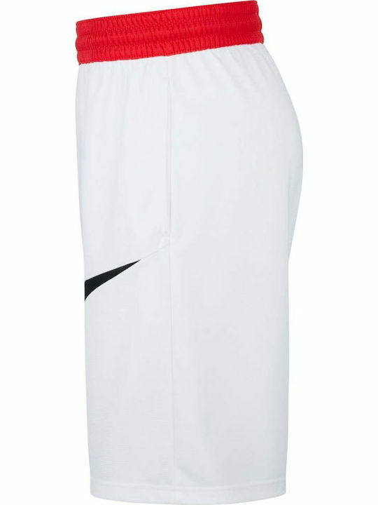 Men's Sports Dri-Fit Monochrome Shorts White