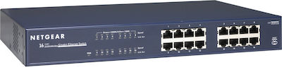 NetGear JGS516 Unmanaged L2 Switch with 16 Gigabit (1Gbps) Ethernet Ports