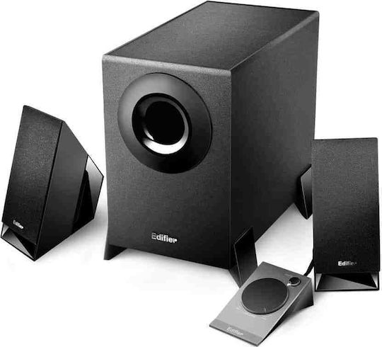 Edifier M1360 Компютърни тонколони 2.1 с мощност 8.5W в Черен цвят
