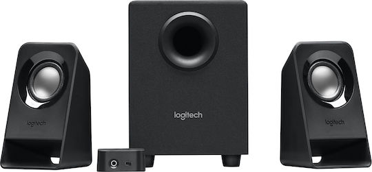 Logitech Z213 Ηχεία Υπολογιστή 2.1 με Ισχύ 7W σε Μαύρο Χρώμα