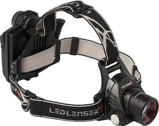 LedLenser Rechargeable Headlamp LED Waterproof IPX4 with Maximum Brightness 1000lm Black