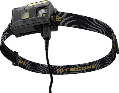 NiteCore Rechargeable Headlamp LED Waterproof IP66 with Maximum Brightness 360lm NU25