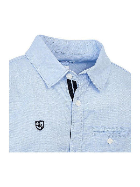 Mayoral Kids Shirt Light Blue