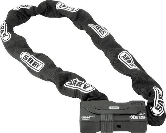 Abus Granit Extreme Plus 170cm Motorcycle Anti-Theft Chain with Lock in Black