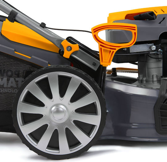 Powermat Selbstfahrend Rasenmäher Benzin 7hp/173cc