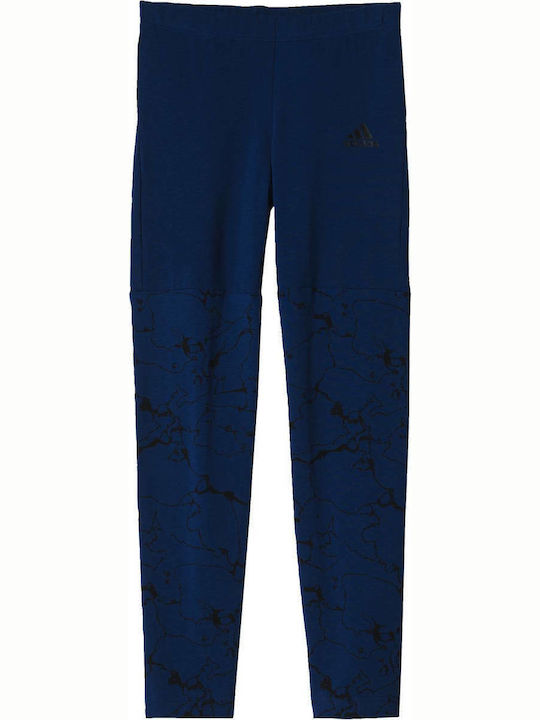 Adidas Leggings pentru Copii Lung Albastru marin