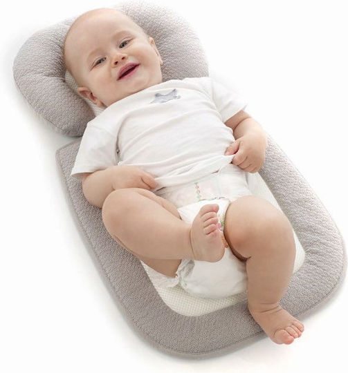 Jane Βρεφικό Μαξιλάρι Μείωσης Χώρου Memory Foam Multi-Purpose Cushioned Reversible Pad Γκρι