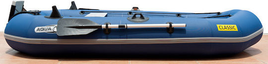 Aqua Marina Classic Aufblasbares Boot 2 Personen Türkis mit Rudern & Pumpe 265x134cm