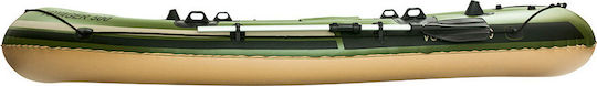 Bestway Voyager 500 Inflatable Boat for 3 Adults Green with 2 Paddles 348x142cm