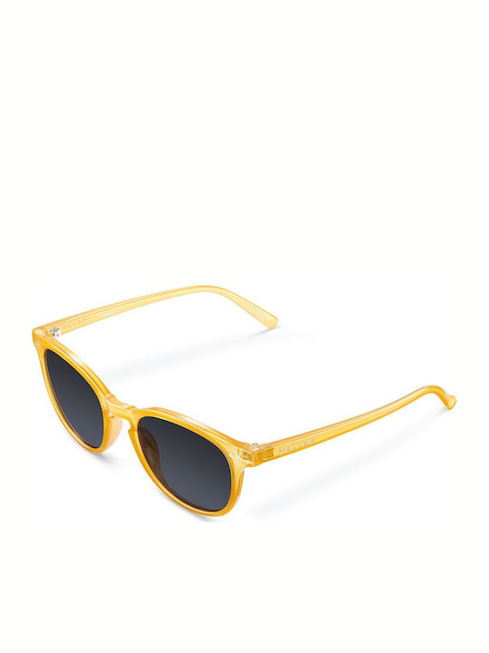 Meller Banna Unisex Sunglasses with Plastic Frame Amber Carbon BA-AMBCAR