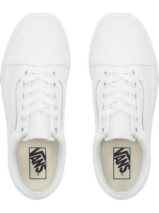 Old Skool Flatforms Sneakers True White