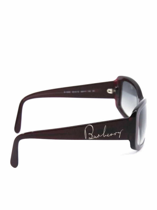 Burberry Women's Sunglasses with Black Horn-Rimmed Frame and Brown Gradient Lenses BE4023 301413