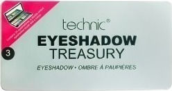 Technic Treasury Lidschattenpalette in fester Form Silver 36gr